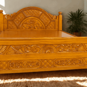 Home 5 wooden cot 6*5 feet teak